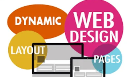 dynamic web design image